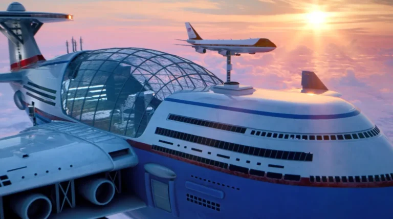 Sky Cruise: Arab-Designed Flying Lodge goes Viral