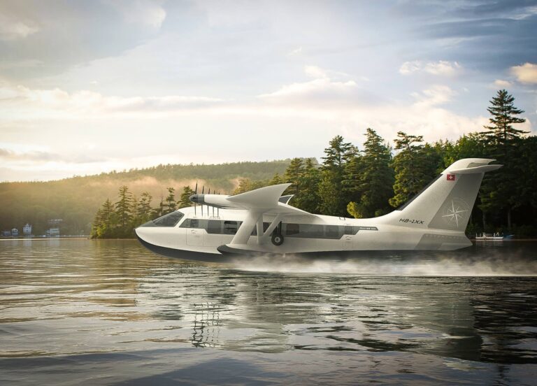 Jekta PHA-ZE 100, an Amphibious Electrical Airplane constructed for Island Hopping