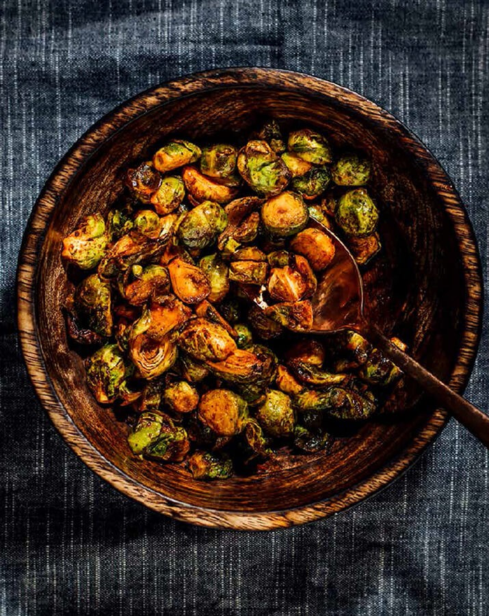 Candy & Bitter Roasted Brussels Sprouts
