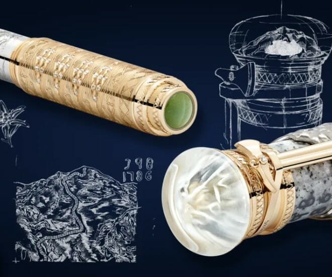 Montblanc Celebrates Writing — Excessive Artistry & Wealthy Tales