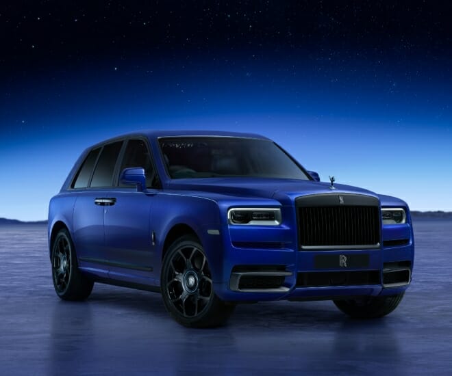 Rolls-Royce Black Badge Cullinan “Blue Shadow”: To the Fringe of House