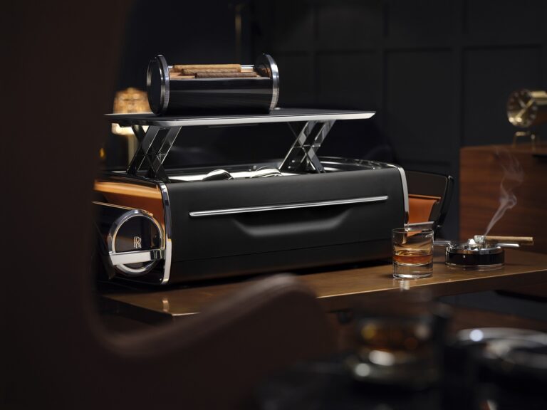 Rolls-Royce Unveils The Cellarette, A Bespoken Whiskey & Cigar Chest