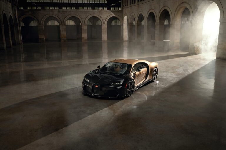 Unveiling the Bugatti Chiron Tremendous Sport “Golden Period”