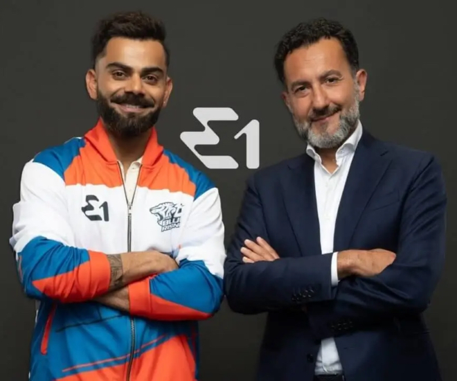 Cricket Star Virat Kohli Joins E1 as a Crew Proprietor