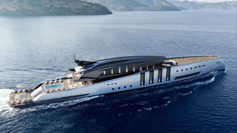 Eleuthera: Juan Cayo Azcarate’s newest 364-ft yacht idea