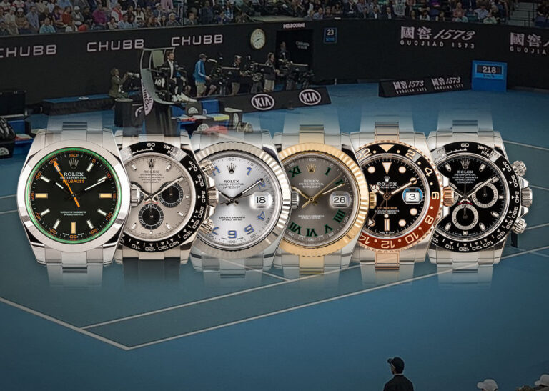 Rolex and The Tennis Gamers Who Put on Them, Australian Open 2021 Version