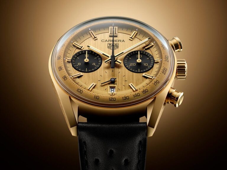 TAG Heuer Unveils A New Carrera Chronograph In Gold