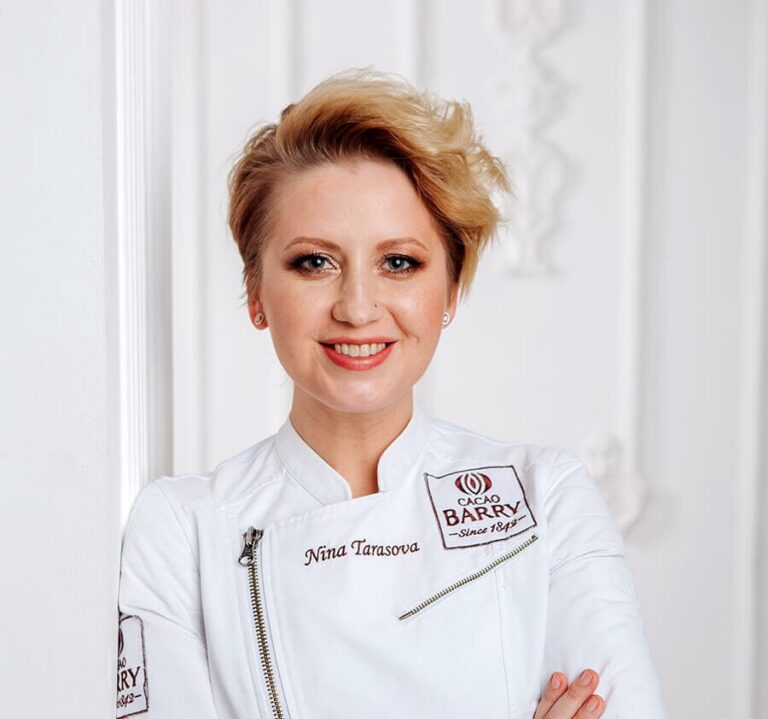 Pastry chef Nina Tarasova