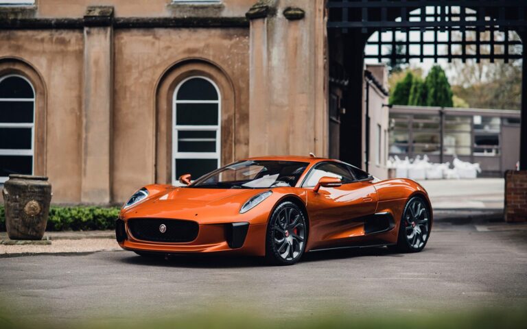 The Attractive Jaguar C-X75 supercar from the Bond film is now prepared for the street