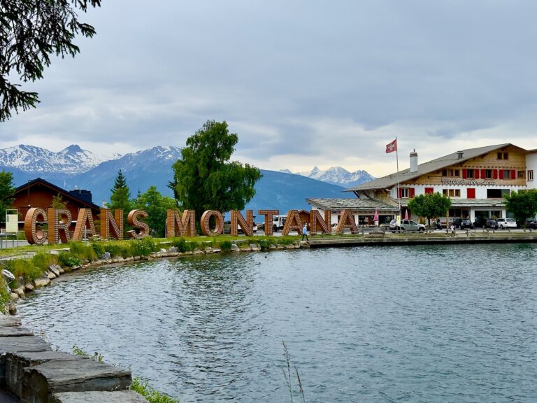 Summer time within the Swiss Alps at Crans-Montana, Completely Gorgeous